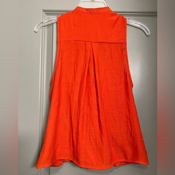 Free People So Fine Faux Wrap Surplice Choker Sleeveless Top Blouse XS - Picture 6 of 9